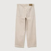 Jeans large 5 poches longueur 32 beige homme