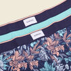 Lot 2 boxers bleu turquoise homme