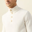 Pull ecru homme