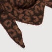 &Eacute;charpe marron clair femme