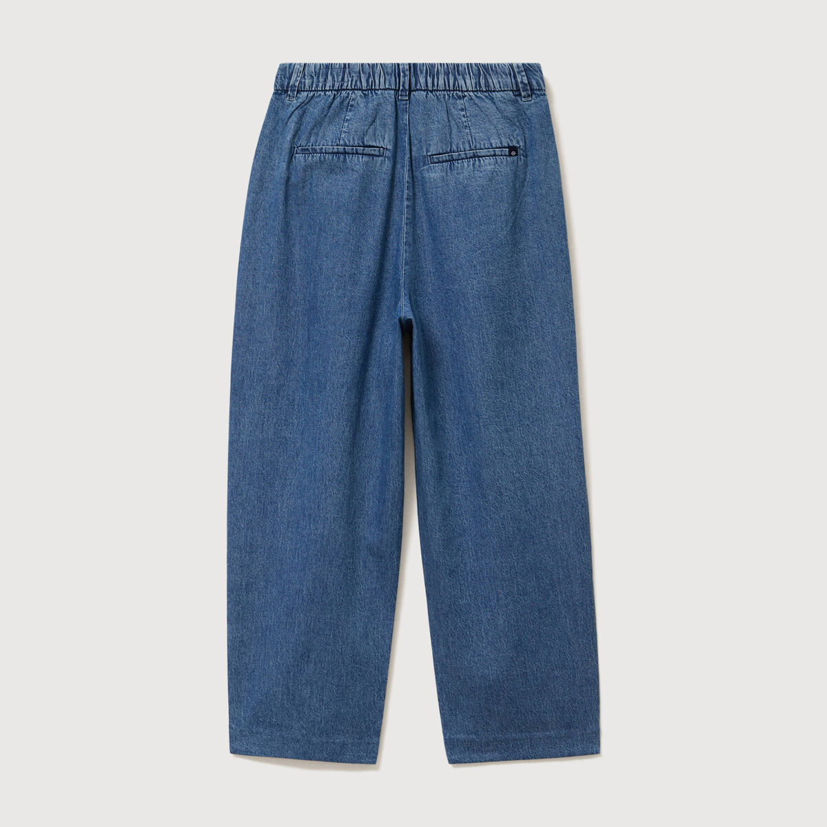 Jeans slouchy taille haute denim used femme