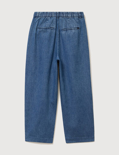 Jeans slouchy taille haute denim used femme