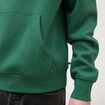 Sweat &agrave; capuche vert homme