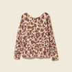 Pull manches longues col bateau creme femme