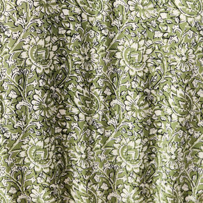 Robe évasée ceinturée vert kaki femme