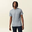 Polo manches courtes bleu marine homme