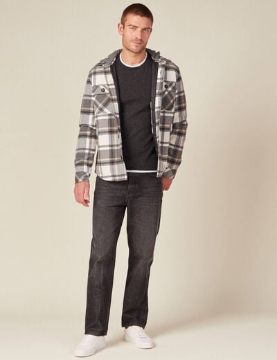 Chemise Décontractée Manches Longues Chemise à Carreaux Homme Manches Longues - Coupe Ample, Respirante Et Confortable Pour Tous Les Jours Chemise Ample Manches Longues