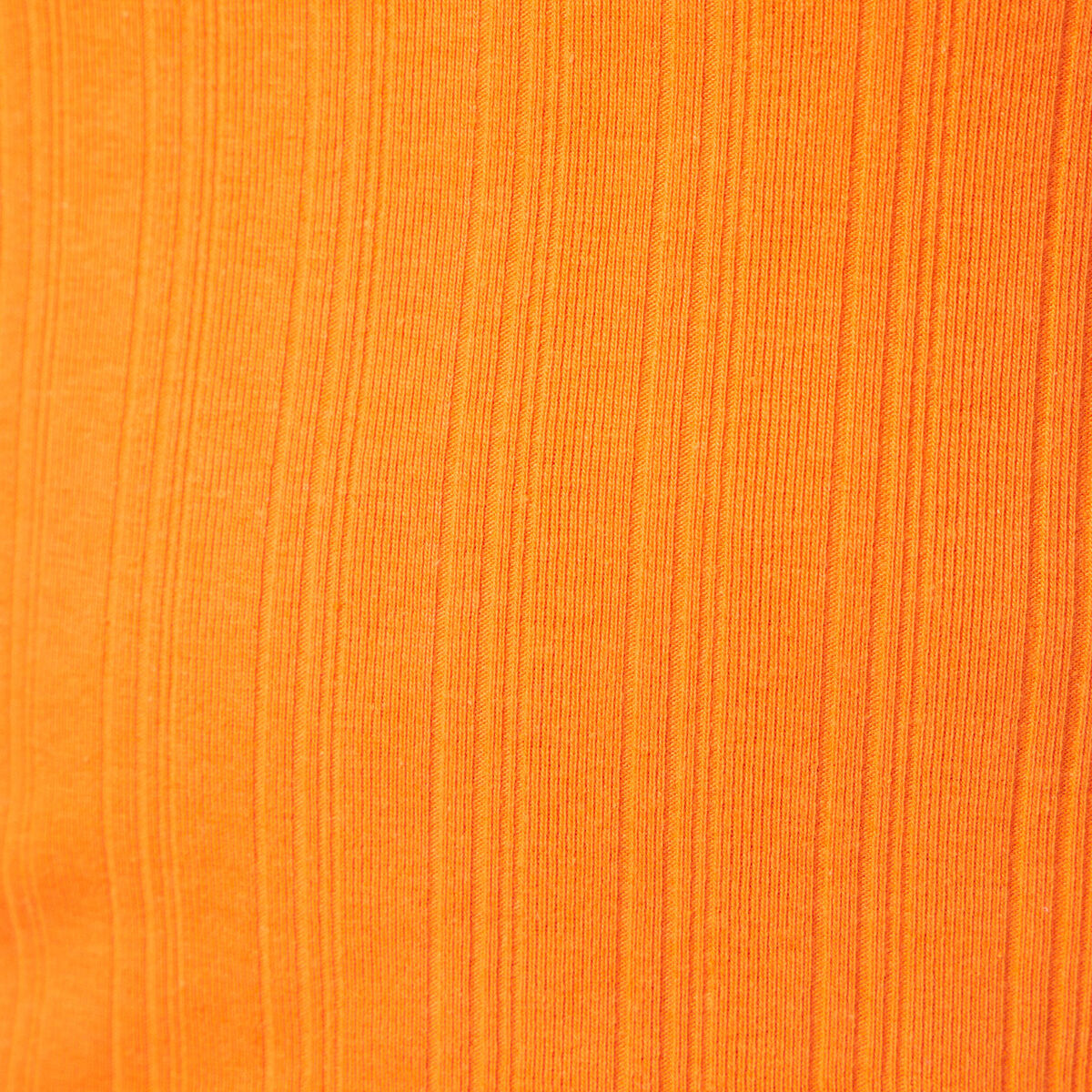 Débardeur bretelles larges orange femme