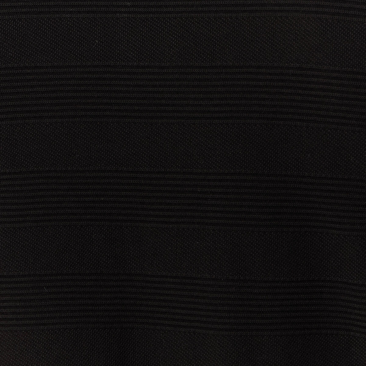 Polo manches longues noir homme