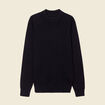 Pull manches longues noir homme