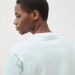T-shirt manches courtes homme bleu gris homme
