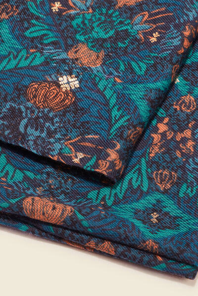 Foulard noir femme
