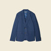 Veste blazer cintré bleu foncé homme
