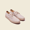Espadrilles &agrave; lacets sable homme