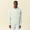 Sweat à capuche vert clair homme