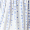 Robe sans manches en coton bleu clair femme
