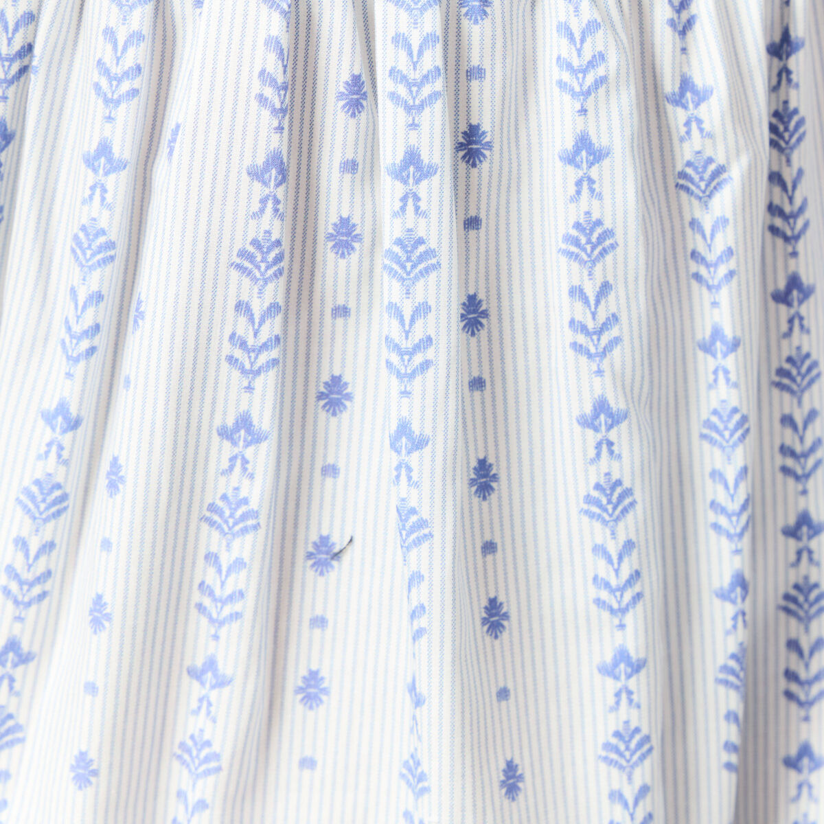 Robe sans manches en coton bleu clair femme