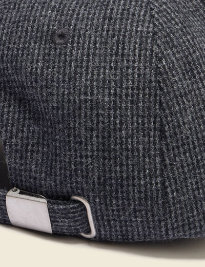 Casquette gris fonc&eacute; homme