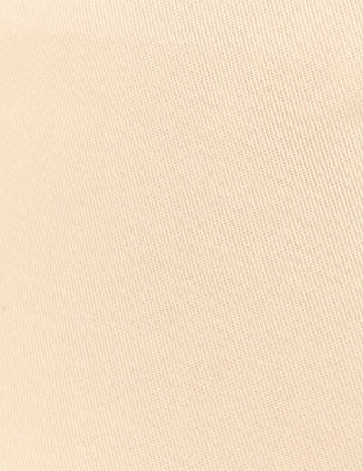 Bermuda droit taille haute beige femme