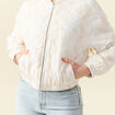 Veste broderie anglaise ecru femme