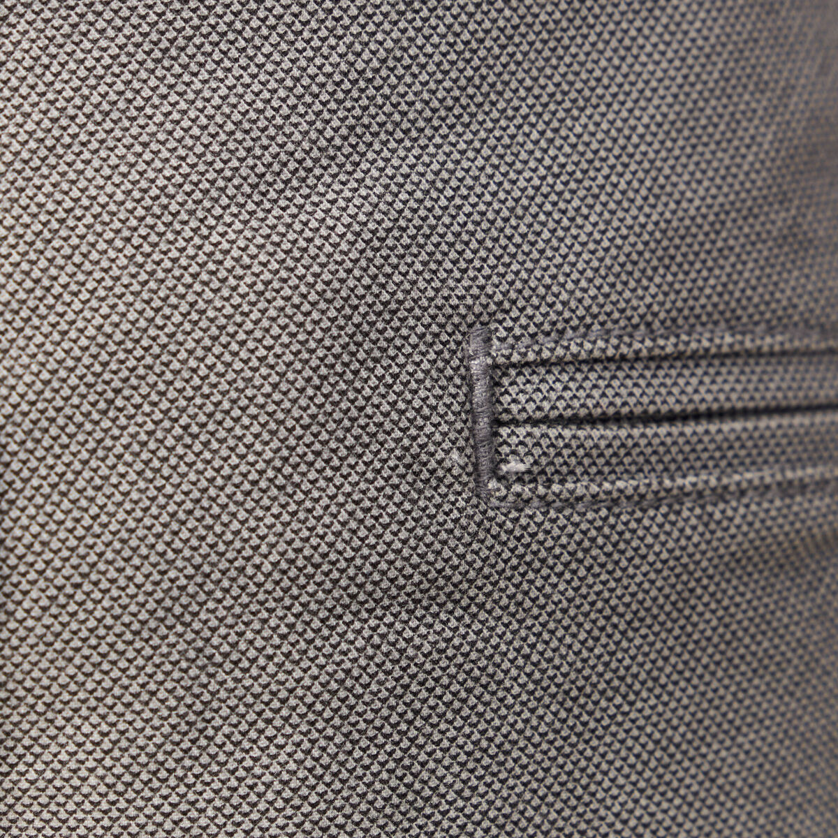 Bermuda droit éco-responsable gris homme