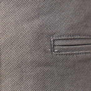 Bermuda droit éco-responsable gris homme