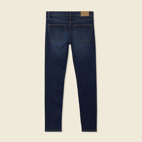 Jeans skinny tapered denim brut homme