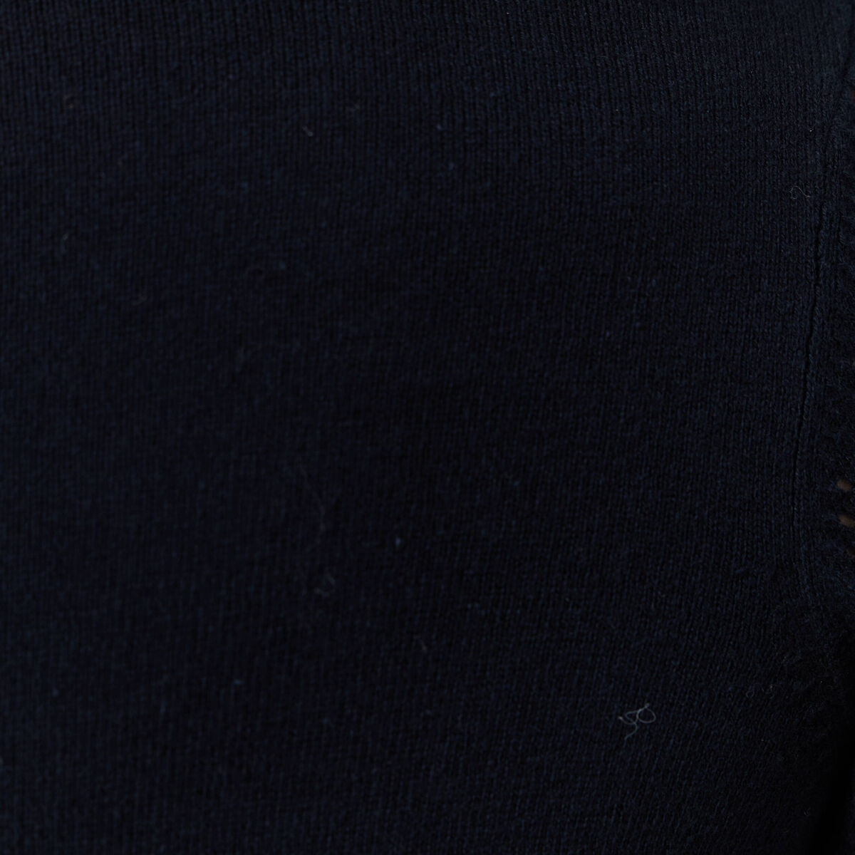 Pull à manches longues bleu marine femme