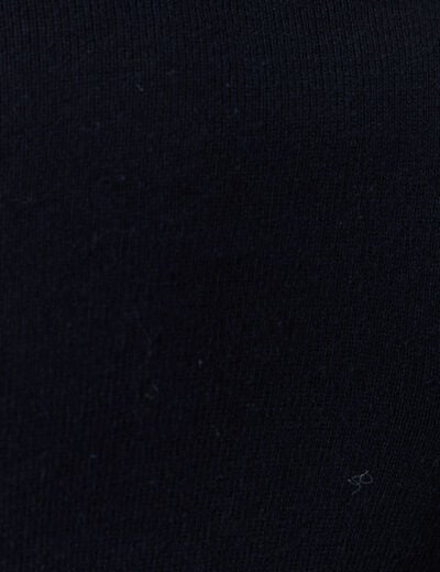 Pull à manches longues bleu marine femme