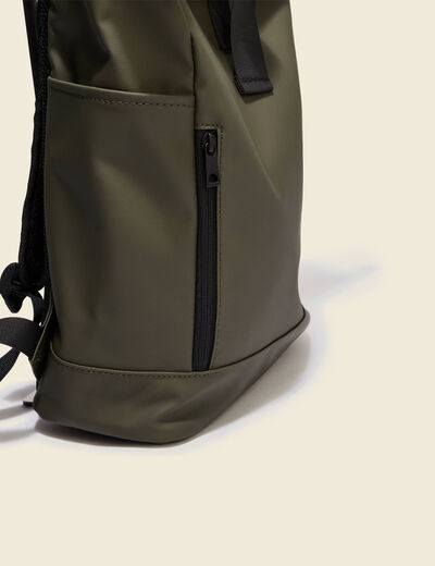 Sac &agrave; dos pour ordinateur vert fonc&eacute; homme