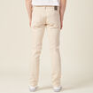Jeans slim beige homme