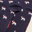Chaussettes fabriquées en France bleu foncé homme