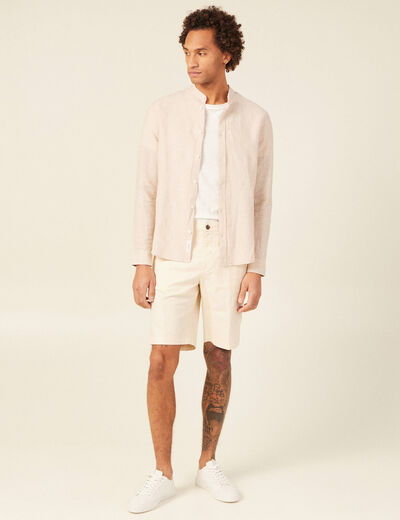 Short ecru homme