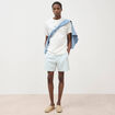 T-shirt en coton ecru homme