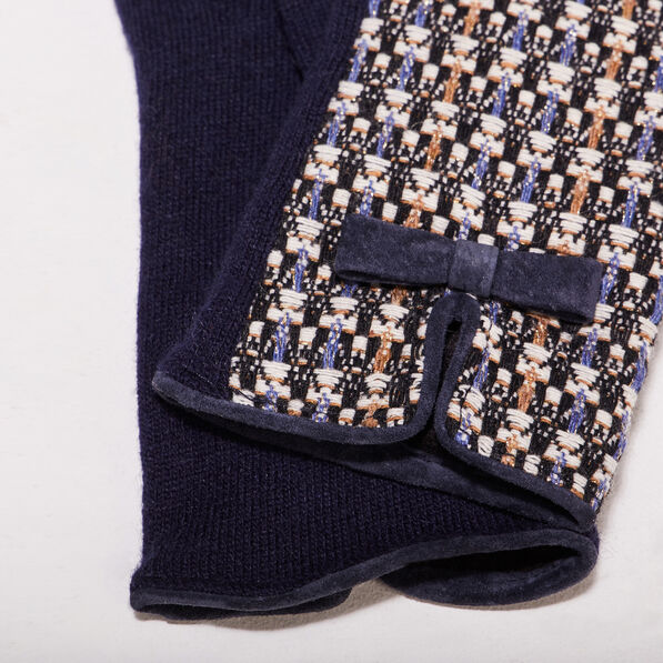 Gants bleu marine femme