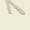 Cravate sable homme