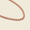 Collier chaîne couleur or femme