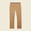 Pantalon chino straight vert kaki homme