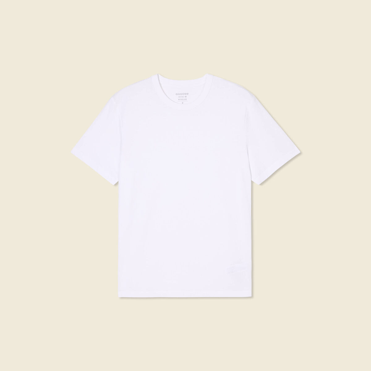 T-shirt éco-responsable blanc homme