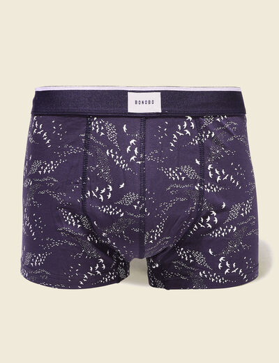 Lot 3 boxers bleu marine homme