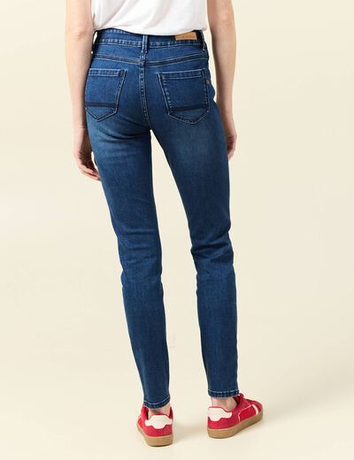 Jeans jegging denim stone femme