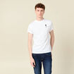 T-shirt manches courtes blanc homme