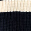 Pull manches longues bleu foncé homme