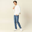 Jeans straight ultra stretch denim stone homme