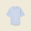 T-shirt manches courtes bleu gris homme