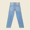 Jeans relax 5 poches denim used homme