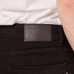 Jeans slim éco-responsable denim noir homme