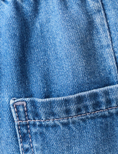 Jeans jogging élastiqué denim used femme