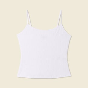 debardeur bretelles fines blanc femme Débardeur bretelles fines blanc femme
