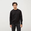 T-shirt en coton manches longues noir homme